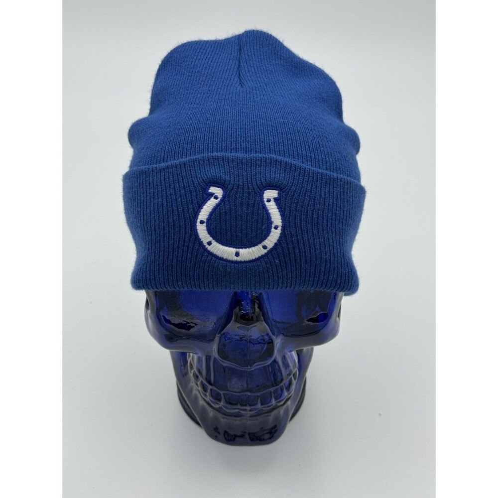 Indianapolis Colts NFL Knit Stocking Cuffed Cap Winter Beanie Hat Team Apparel